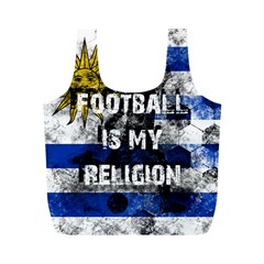 Football Is My Religion Full Print Recycle Bags (m) 