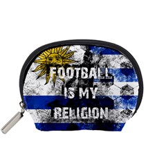 Football Is My Religion Accessory Pouches (small)  by Valentinaart