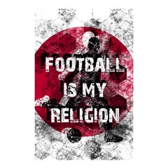 Football Is My Religion Shower Curtain 48  X 72  (small)  by Valentinaart