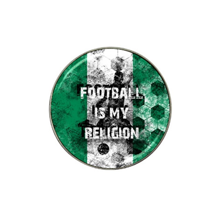 Football is my religion Hat Clip Ball Marker