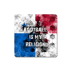 Football Is My Religion Square Magnet by Valentinaart