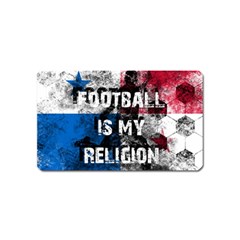 Football Is My Religion Magnet (name Card) by Valentinaart