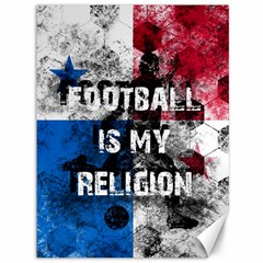 Football Is My Religion Canvas 36  X 48   by Valentinaart