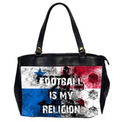 Football Is My Religion Office Handbags (2 Sides) 