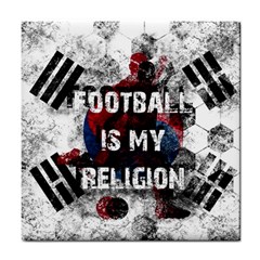 Football Is My Religion Tile Coasters by Valentinaart