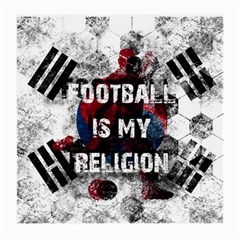 Football Is My Religion Medium Glasses Cloth (2-side) by Valentinaart