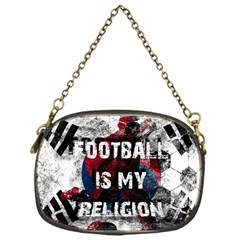 Football Is My Religion Chain Purses (one Side)  by Valentinaart