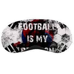 Football Is My Religion Sleeping Masks by Valentinaart