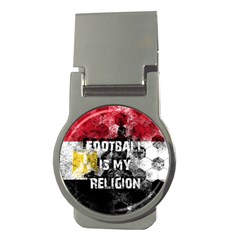 Football Is My Religion Money Clips (round)  by Valentinaart