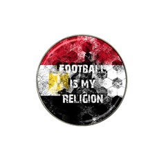 Football Is My Religion Hat Clip Ball Marker (4 Pack) by Valentinaart