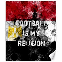 Football Is My Religion Canvas 20  X 24   by Valentinaart