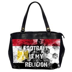 Football Is My Religion Office Handbags (2 Sides)  by Valentinaart