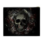 Skull Cosmetic Bag (XL) Back