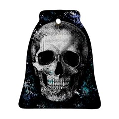 Skull Bell Ornament (two Sides) by Valentinaart