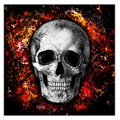 Skull Large Satin Scarf (square)