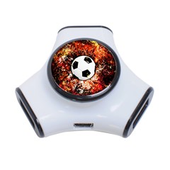 Football  3-port Usb Hub by Valentinaart