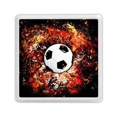 Football  Memory Card Reader (square)  by Valentinaart