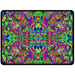 Colorful-15 Double Sided Fleece Blanket (large)  by ArtworkByPatrick