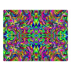 Colorful-15 Double Sided Flano Blanket (large)  by ArtworkByPatrick