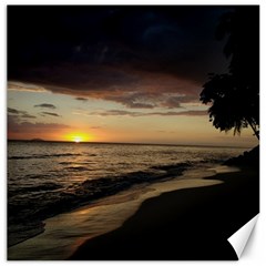 Sunset Rincon Puerto Rico  Canvas 20  X 20  