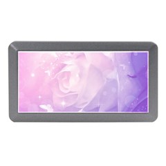 Beautiful Rose, Soft Violet Colors Memory Card Reader (mini) by FantasyWorld7