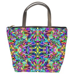 Colorful-17 Bucket Bags by ArtworkByPatrick