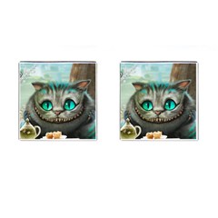 Cheshire Cat Cufflinks (Square)