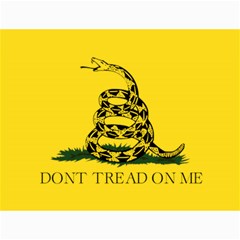 Gadsden Flag Don t tread on me Canvas 18  x 24  