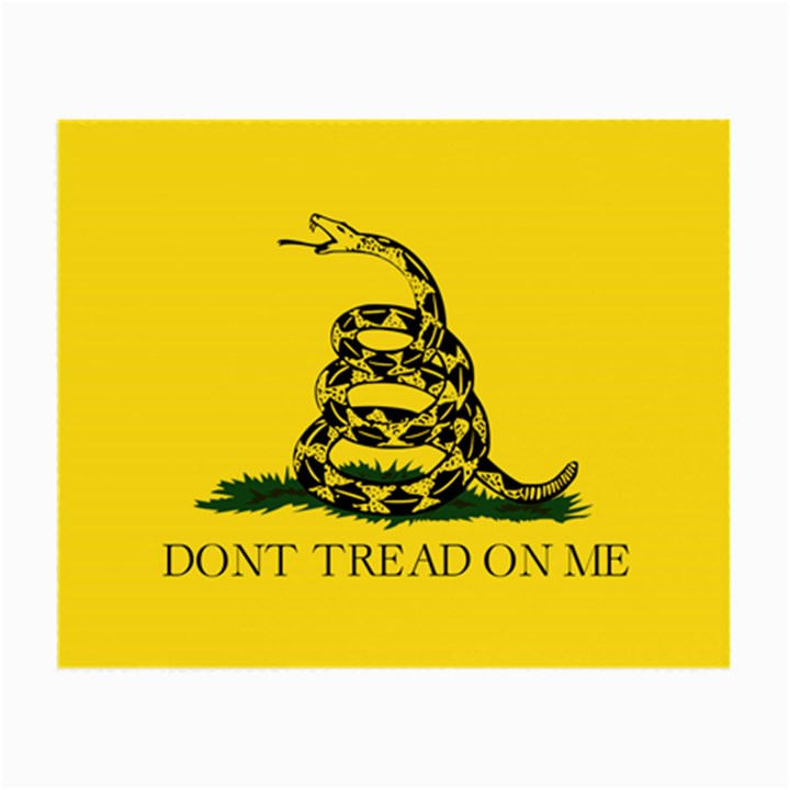 Gadsden Flag Don t tread on me Small Glasses Cloth (2-Side)