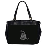 Gadsden Flag Don t tread on me Office Handbags (2 Sides)  Front