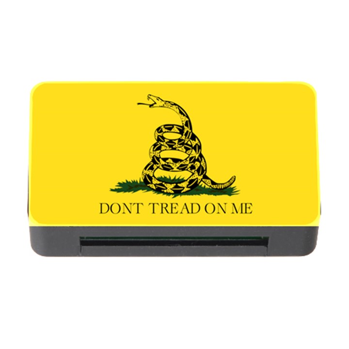 Gadsden Flag Don t tread on me Memory Card Reader with CF