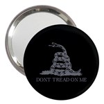 Gadsden Flag Don t tread on me 3  Handbag Mirrors Front