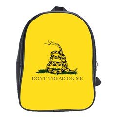 Gadsden Flag Don t Tread On Me School Bag (xl) by snek