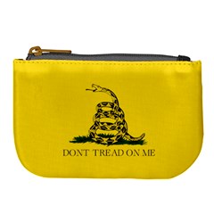 Gadsden Flag Don t tread on me Large Coin Purse