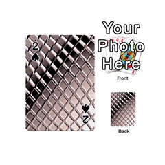 3d Abstract Pattern Playing Cards 54 (mini)  by Sapixe