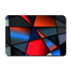 3d And Abstract Small Doormat 