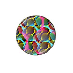 3d Pattern Mix Hat Clip Ball Marker (4 Pack)