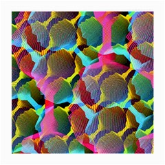 3d Pattern Mix Medium Glasses Cloth by Sapixe