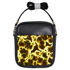 Abstract Pattern Girls Sling Bags by Sapixe