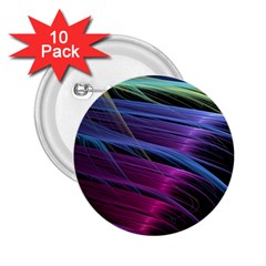 Abstract Satin 2 25  Buttons (10 Pack) 