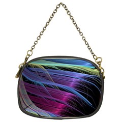 Abstract Satin Chain Purses (one Side) 