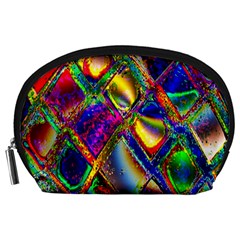 Abstract Digital Art Accessory Pouches (large)  by Sapixe