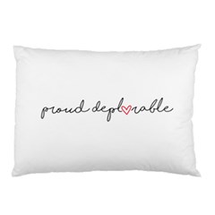Proud Deplorable Maga Women For Trump With Heart And Handwritten Text Pillow Case by snek