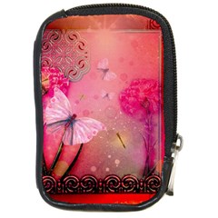 Wonderful Butterflies With Dragonfly Compact Camera Cases by FantasyWorld7