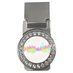 Abstract Color Pattern Colorful Money Clips (cz) 