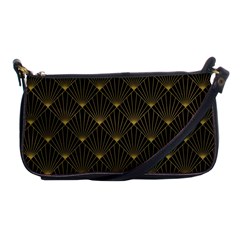 Abstract Stripes Pattern Shoulder Clutch Bags