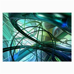 Abstract Large Glasses Cloth (2-Side)