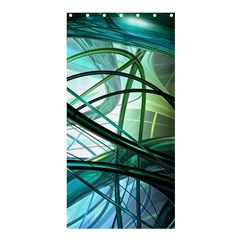 Abstract Shower Curtain 36  X 72  (stall)  by Sapixe