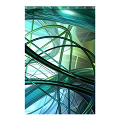 Abstract Shower Curtain 48  X 72  (small)  by Sapixe