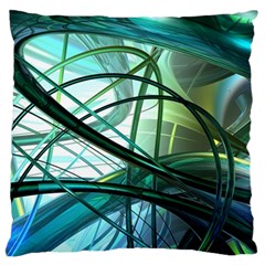 Abstract Large Cushion Case (Two Sides)